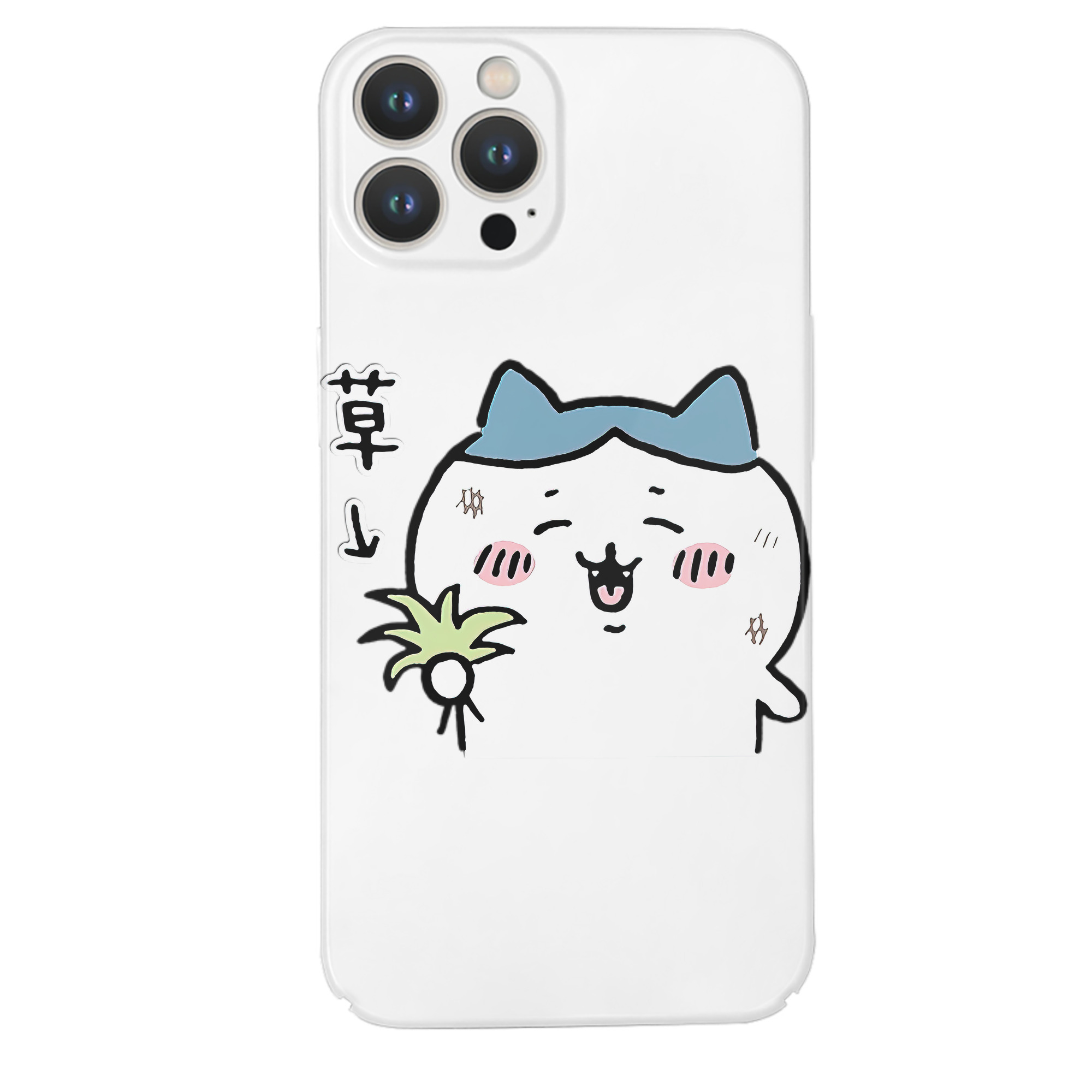 （画像用） ちいかわ ハチワレ Chii-kawa hachiware 【iPhone 14シリーズ対応】ハードケース
